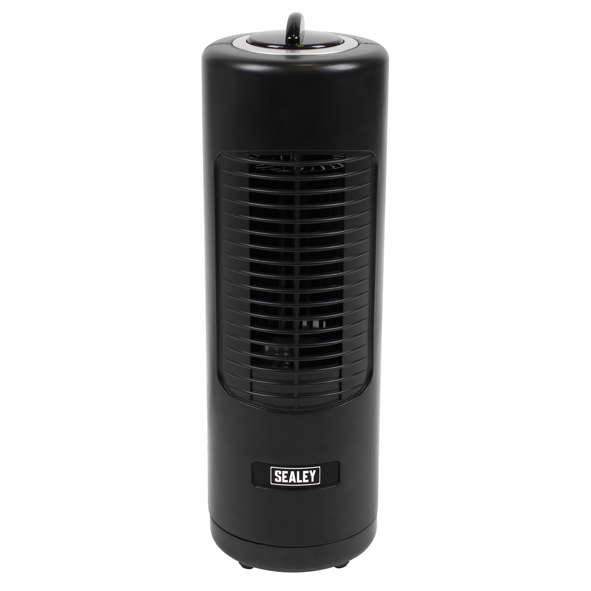 Sealey 12" Oscillating Desk Tower Fan 2-Speed With Matte Finish - Black STF12C