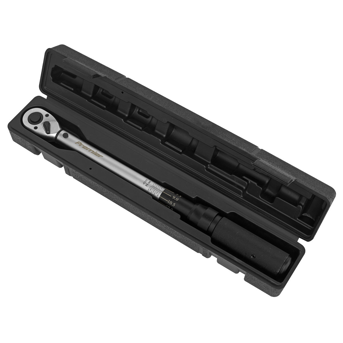 Sealey Torque Wrench Micrometer Style 40-210Nm 1/2" Square Drive STW400