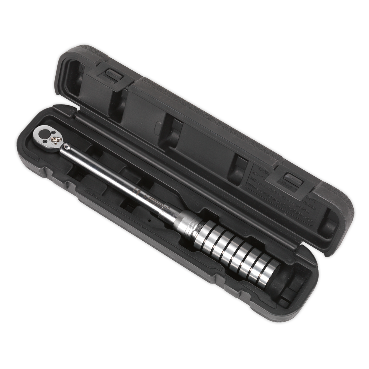Sealey 1/4" Square Drive Torque Wrench Micrometer Style 4-20Nm Silver STW701