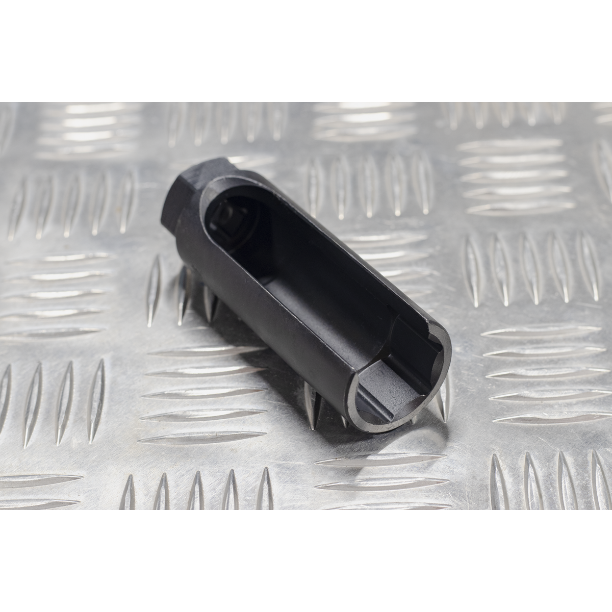 Sealey Oxygen Sensor Socket 22mm 3/8" Square Drive Chrome Vanadium Steel SX022