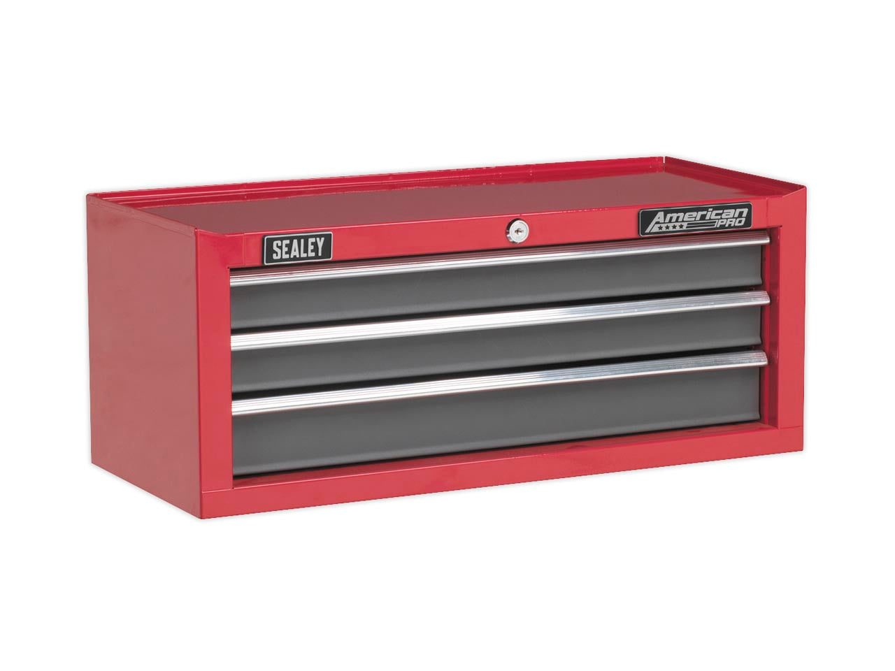 Sealey Add-On Chest 3 Drawers With Ball Bearing Runners - Red/Grey AP22309BB