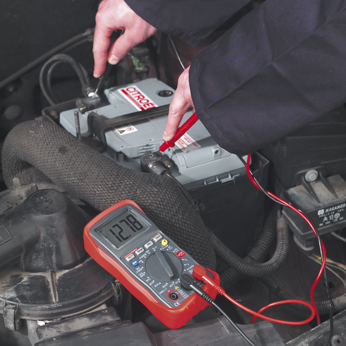 Sealey Digital Automotive Test Analyser 13 Function With Inductive Coupler TA201
