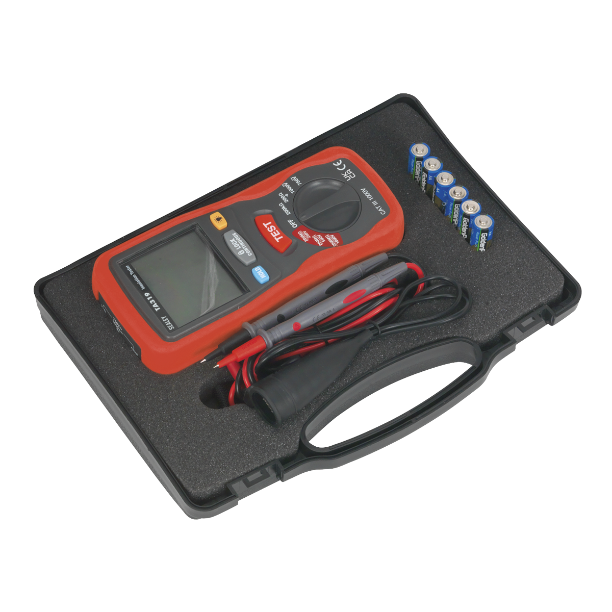 Sealey Digital Insulation Tester Diagnostic For Hybrid & Electric Vehicles TA319