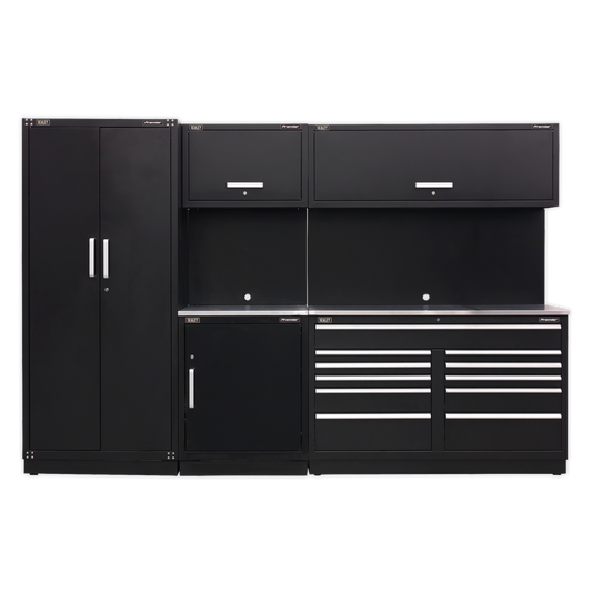 Sealey Modular Storage System Combo Stainless Steel Worktop APMSCOMBO2SS