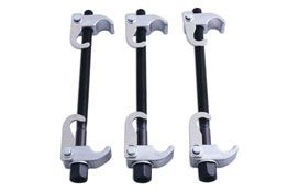 LASER 0290 Heavy Duty 3pc Coil Spring Compressor 1200 kg Capacity 250 mm Steel