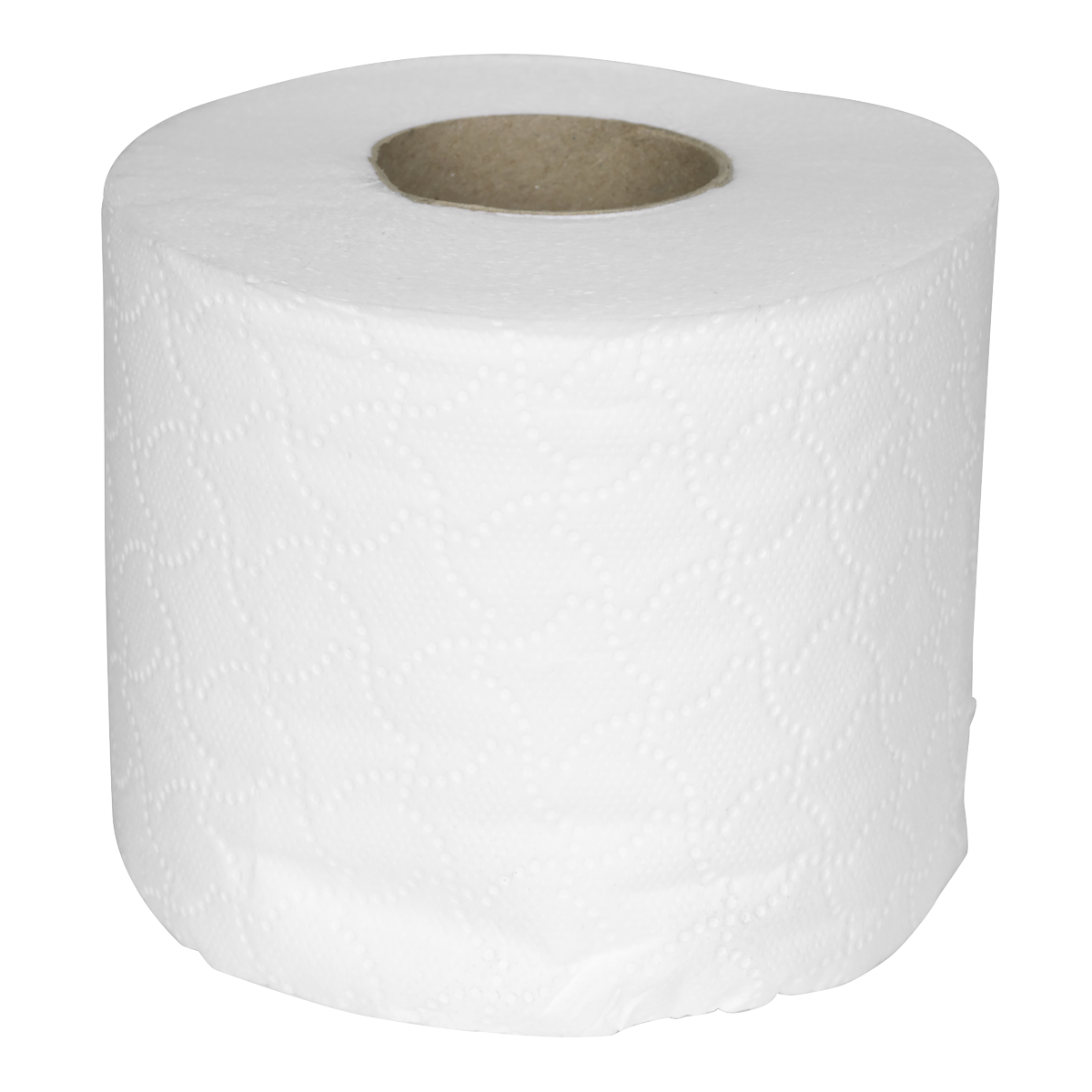 Sealey Plain White 40 Toilet Rolls Embossed 2 Ply Pack of 4 x 10 Pieces TOL40