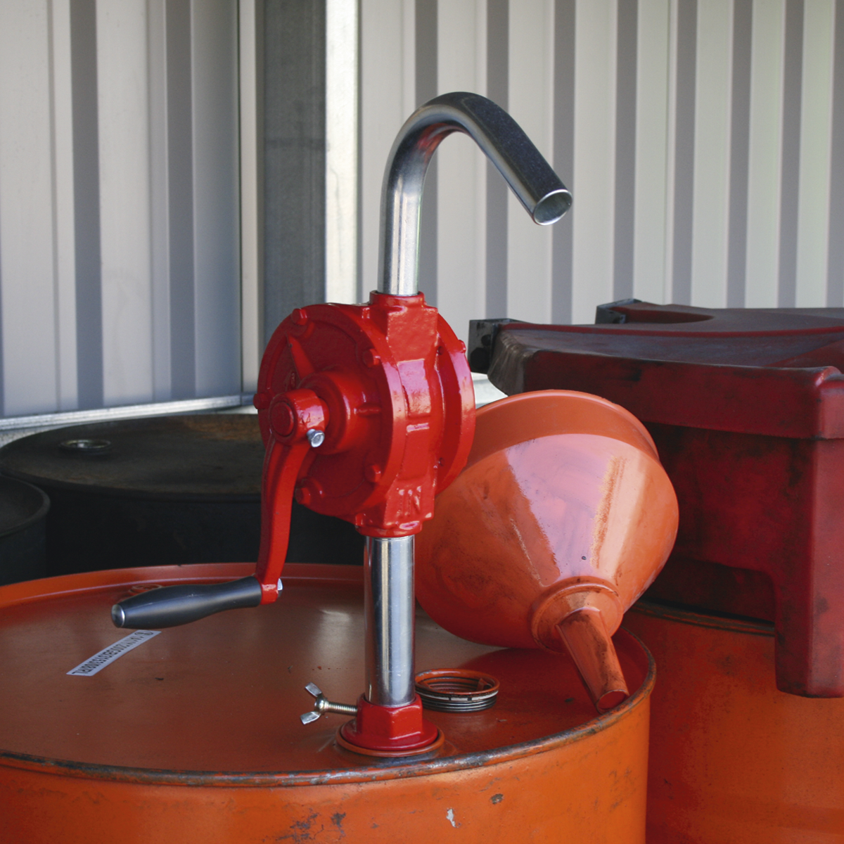 Sealey Rotary Pump For 205L Drum With 2" BSP Adaptor Cast Steel Body TP54