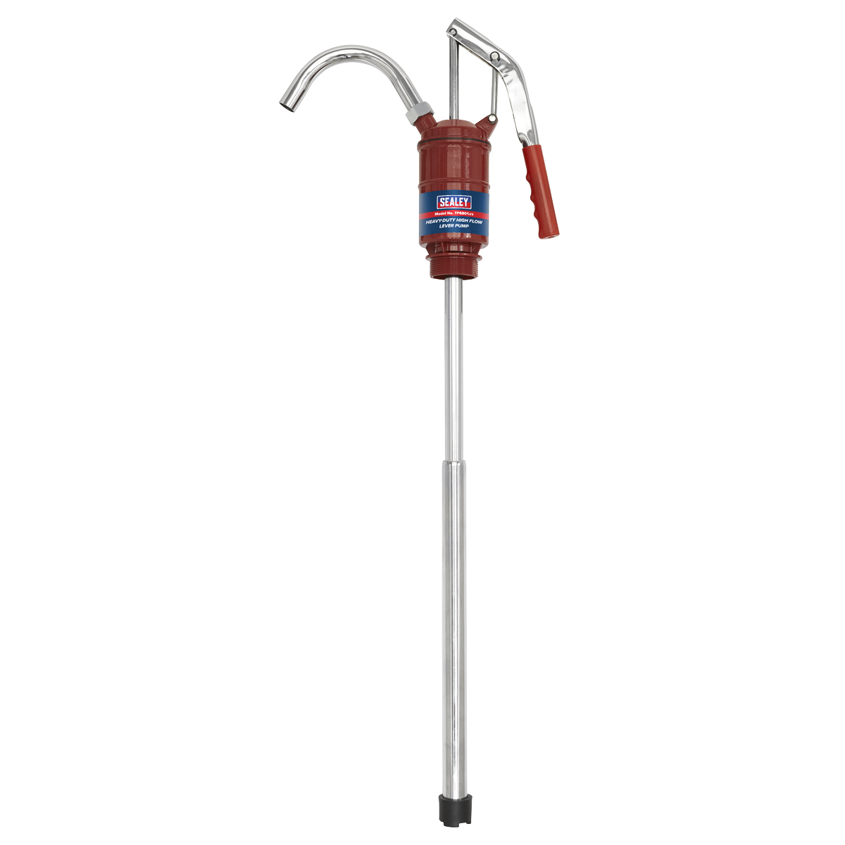 Sealey Heavy Duty Lever Pump High Flow With 2" BSP Adaptor & Dip Tube TP6801