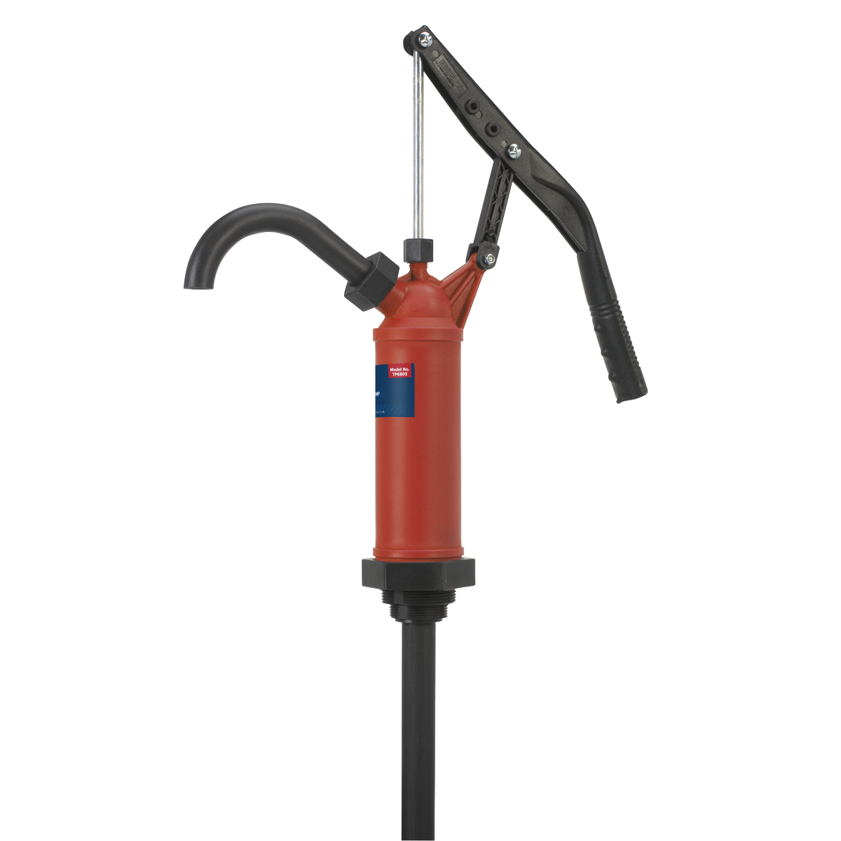 Sealey Polypropylene Lever Action Pump With Steel Rod & Dip Tube TP6803
