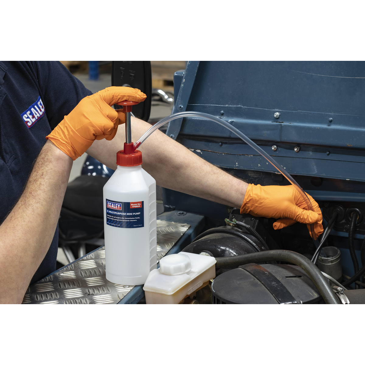 Sealey Multi-Purpose Mini Pump Engine/Brake/Gearbox Oil/Fluid/Cleaner TP6804