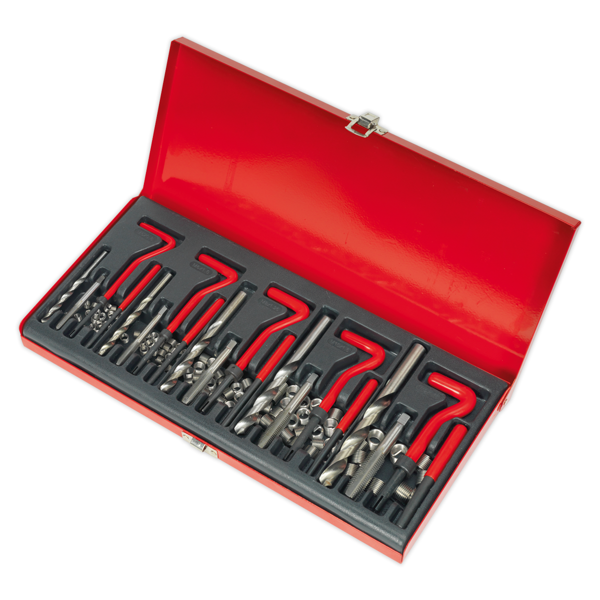 Sealey Thread Repair Master Kit Protects Tapped Threads Against Damage TRMK