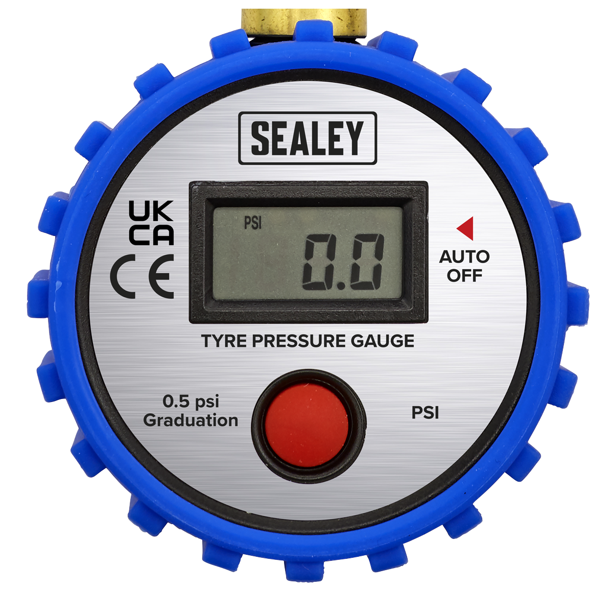 Sealey Tyre Pressure Gauge Digital With Leader Hose & Quick Release TST/PG981