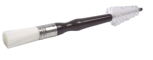 LASER 3733 Double Headed Parts Cleaning Brush 300mm Steel Automotive Maintenance