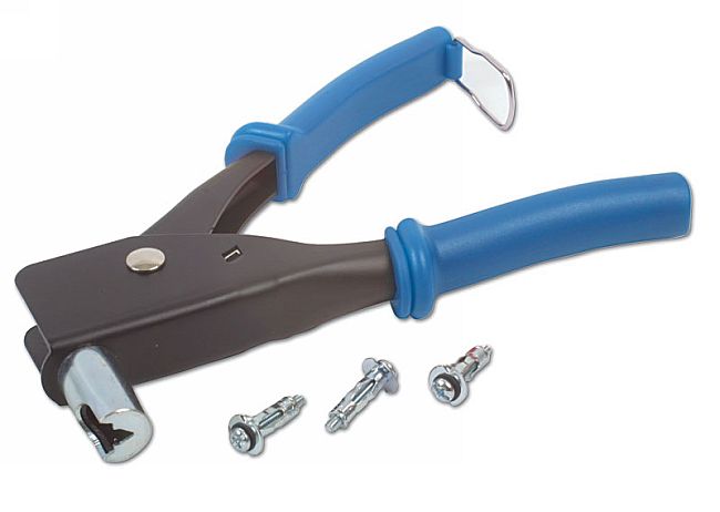 LASER 3735 Blind Rivet Pliers Hollow Wall Anchor For 4mm 5mm Plasterboard Fixing