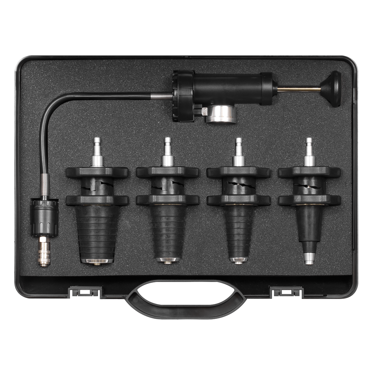 Sealey Cooling System Pressure Test Kit 5 Pieces With Storage Case VS0033