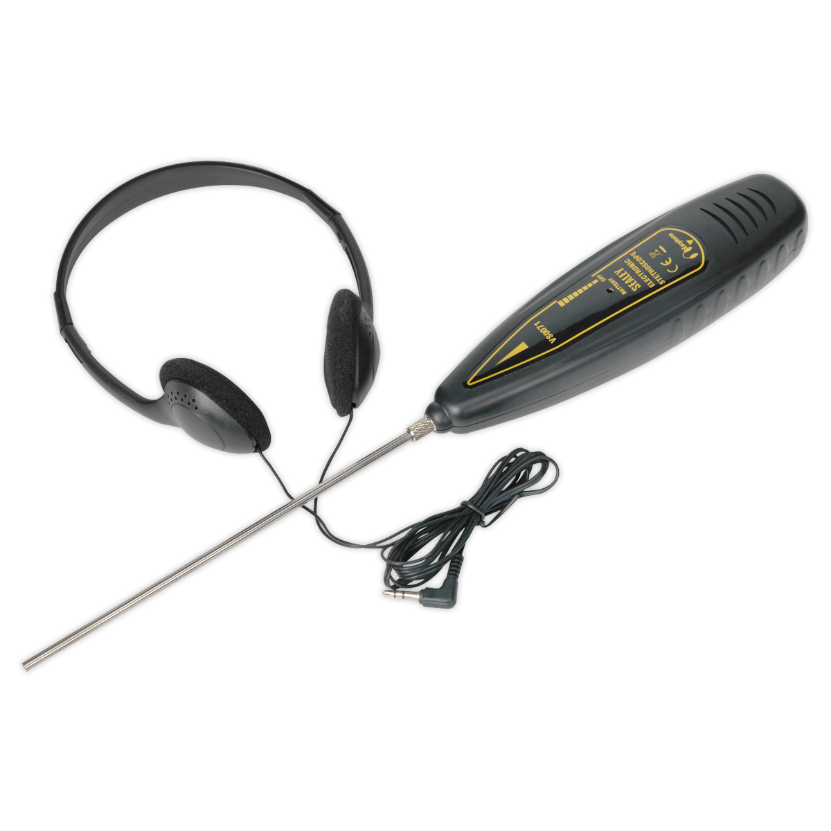 Sealey Electronic Stethoscope Volume Control & Headphones 9V Battery VS0071