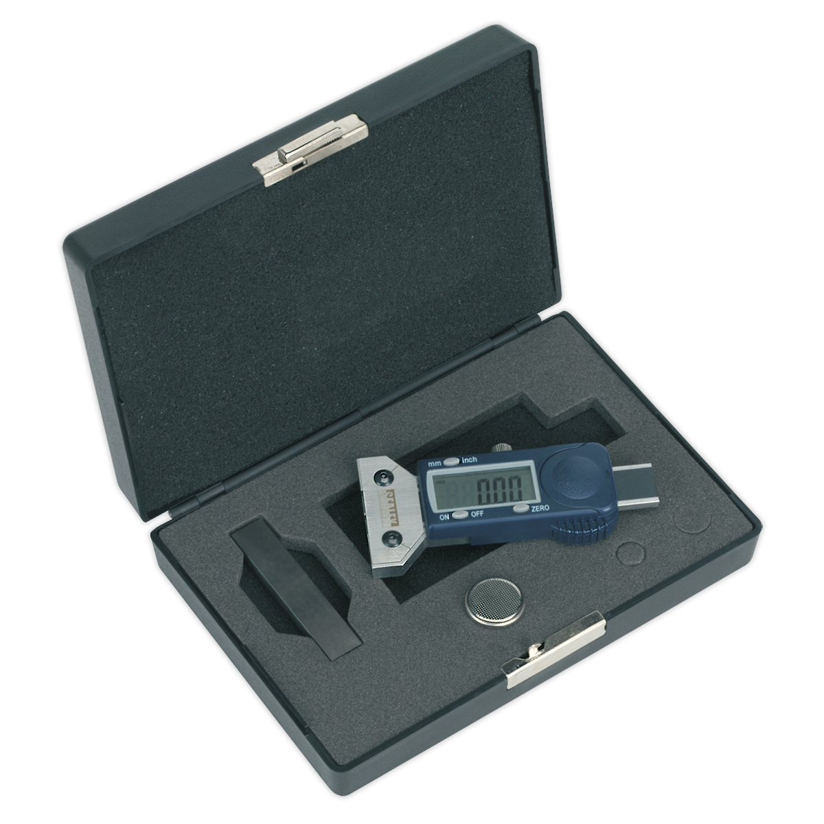 Sealey Digital Tyre Tread Depth Gauge Stainless Steel - DVSA Approved VS0563