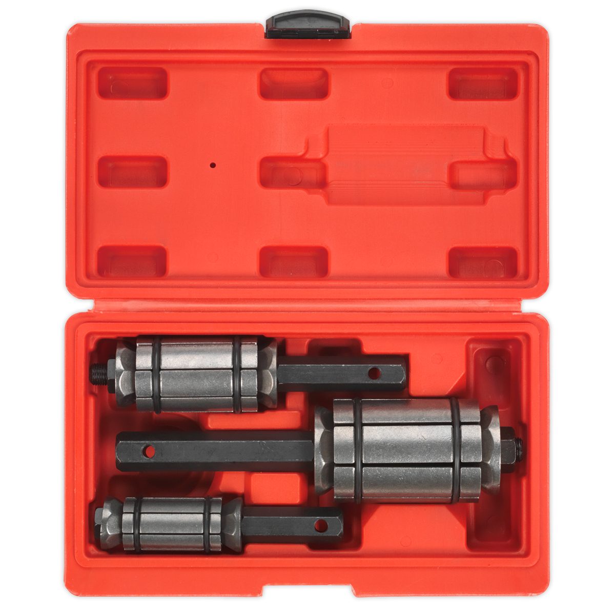 Sealey Exhaust Pipe Expander Set Removes Dents & Clamp Marks 3 Pieces VS1668