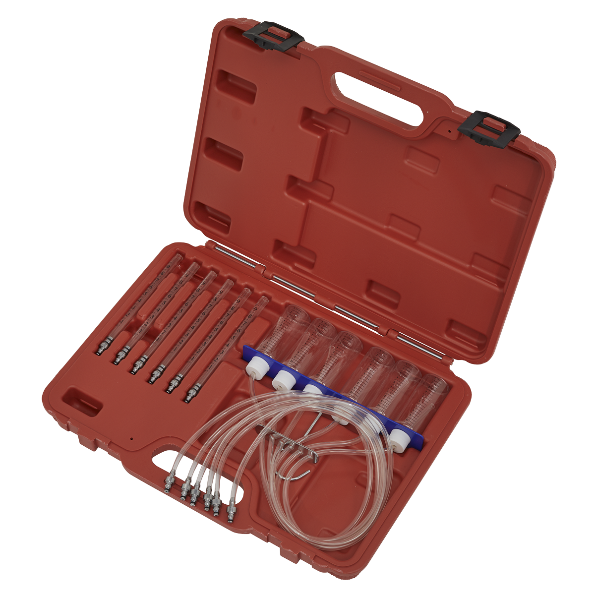 Sealey Diesel Injector Flow Test Kit With Measurement Tubes Common Rail VS2046