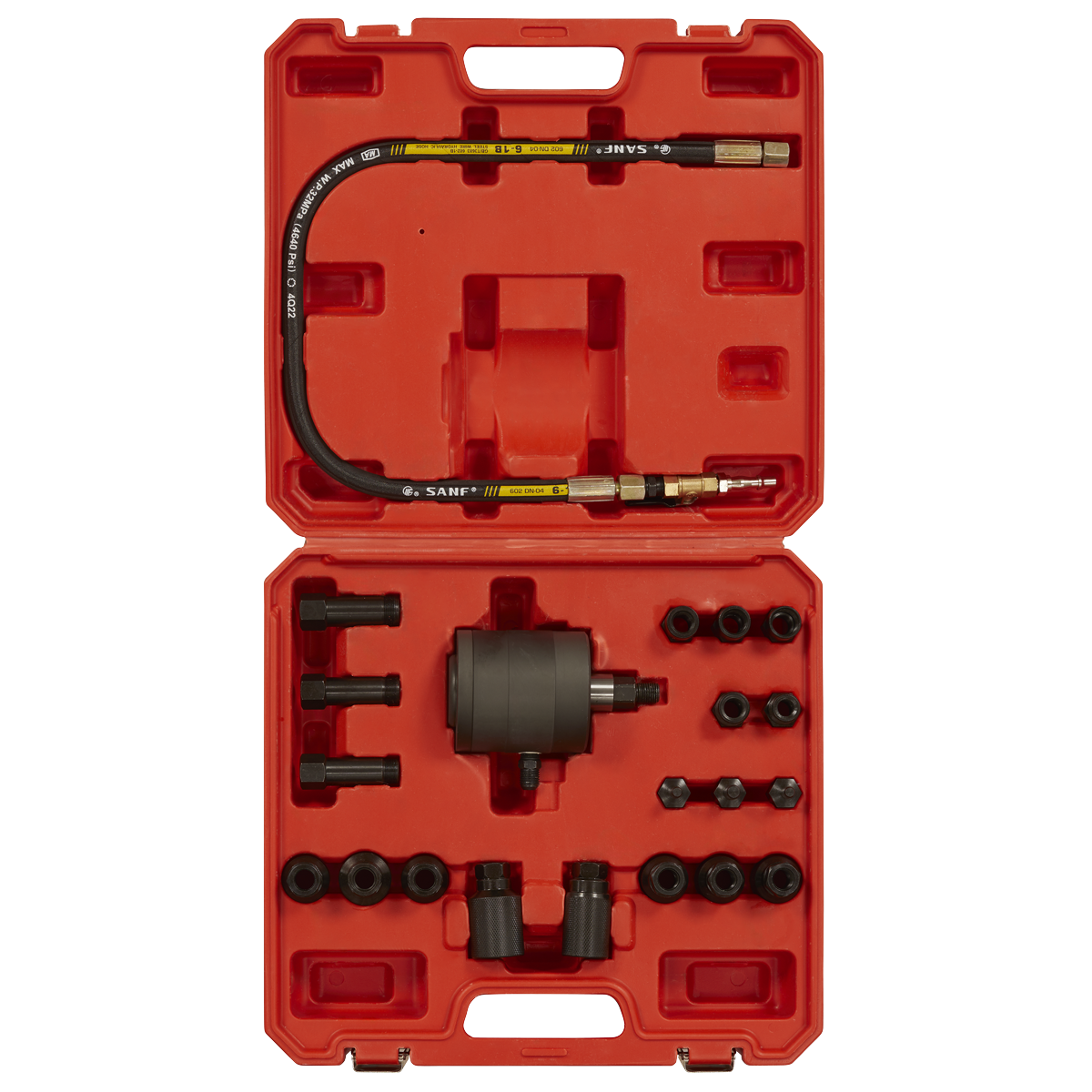 Sealey Pneumatic Diesel Injector Puller With Control Valve & Adaptors VS2080