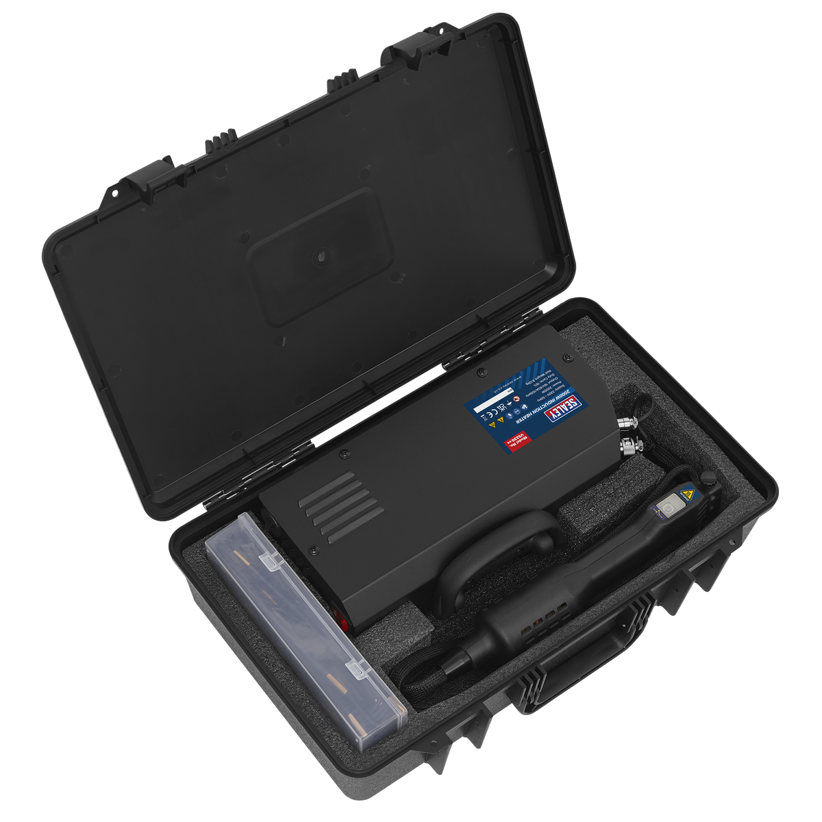 Sealey Mobile Induction Heater Supplied in Storage Case 2000W Black VS230