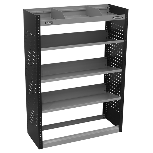 Sealey Modular Slanted Shelf Van Tool Storage Unit Robust Steel 925mm APMSV02