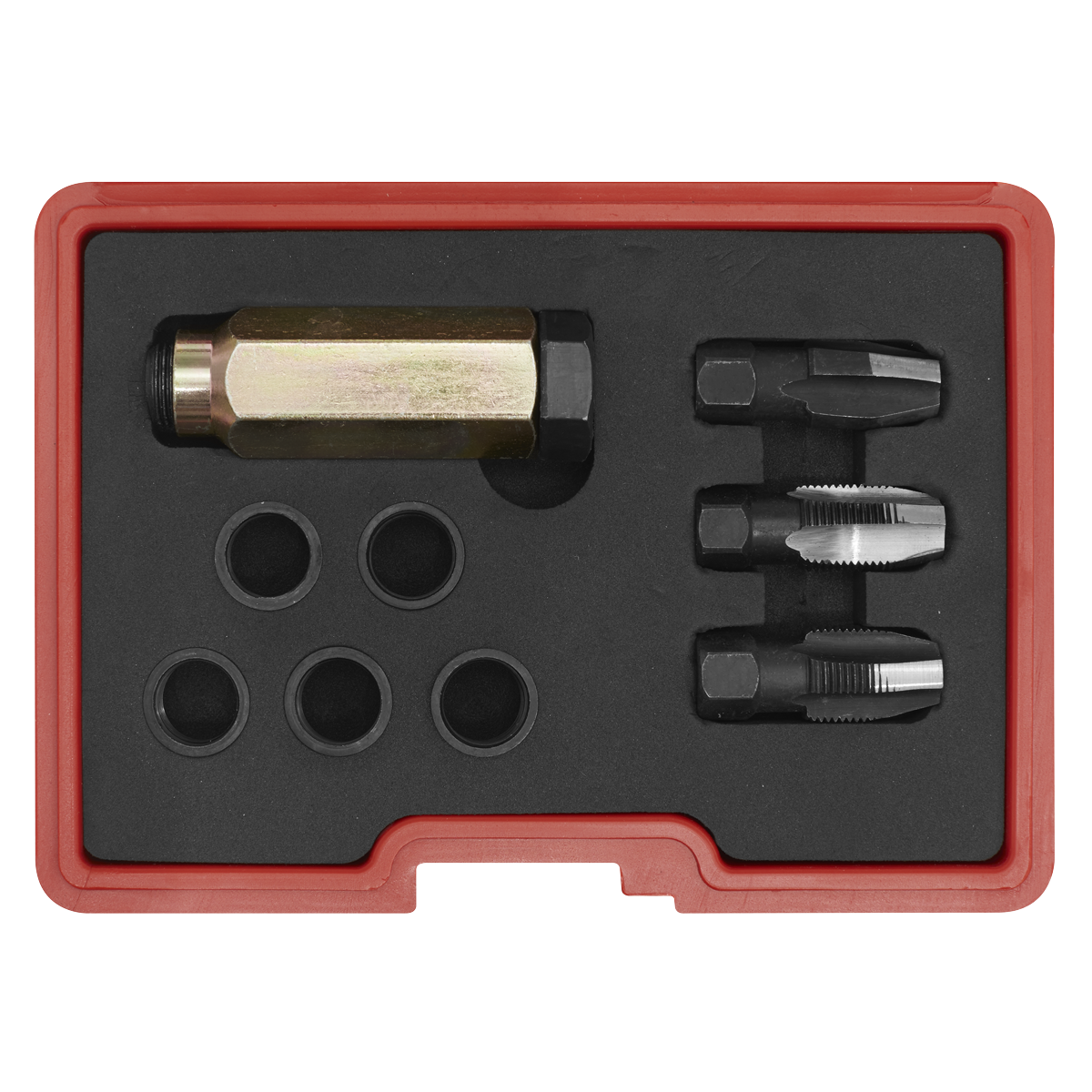 Sealey Oxygen Sensor Thread Repair Kit With Installation Tool M18 x 1.5mm VS5281