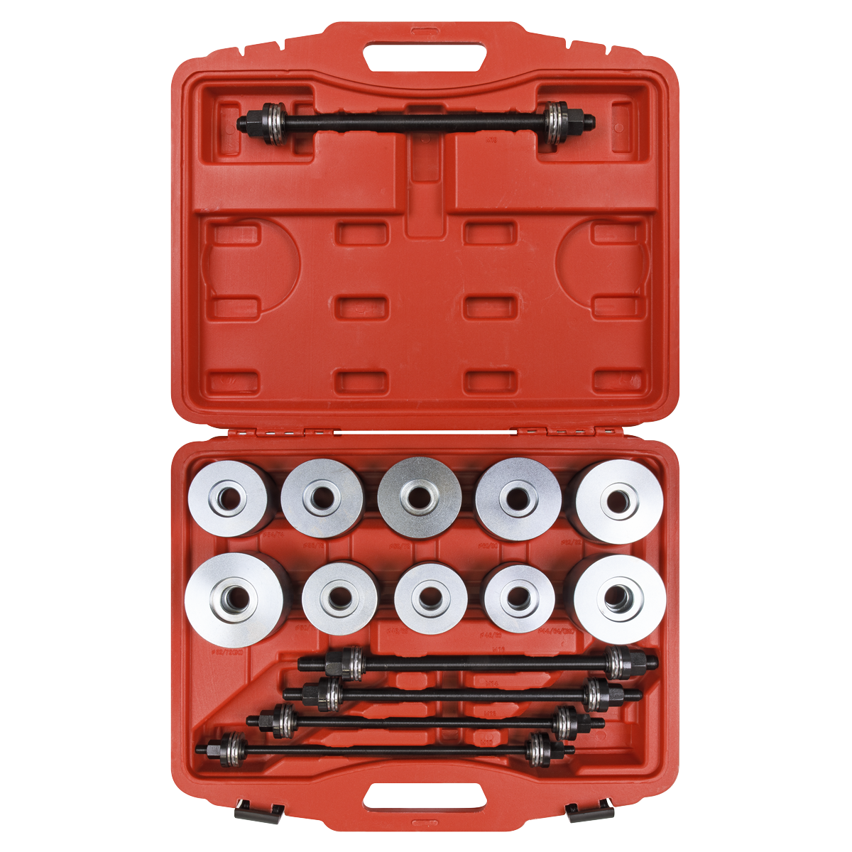 Sealey 27 Piece Bearing & Bush Removal/Installation Kit With 22 Adaptors VS7026