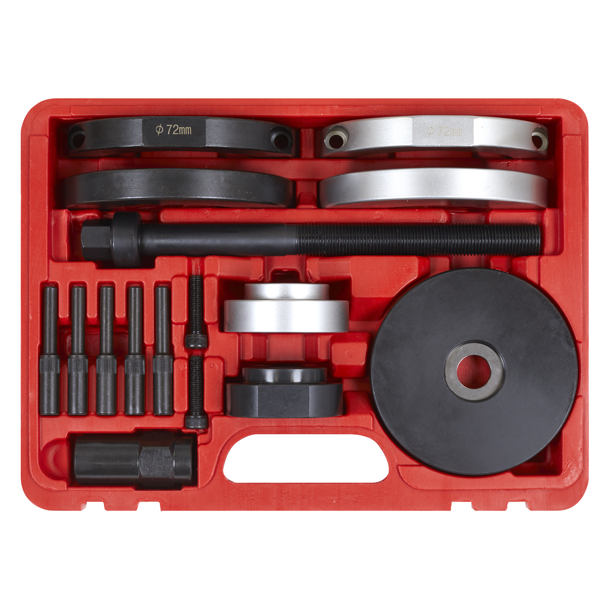 Sealey Front Wheel Bearing GEN2 Removal/Installation Kit 72mm Lightweight VS7029