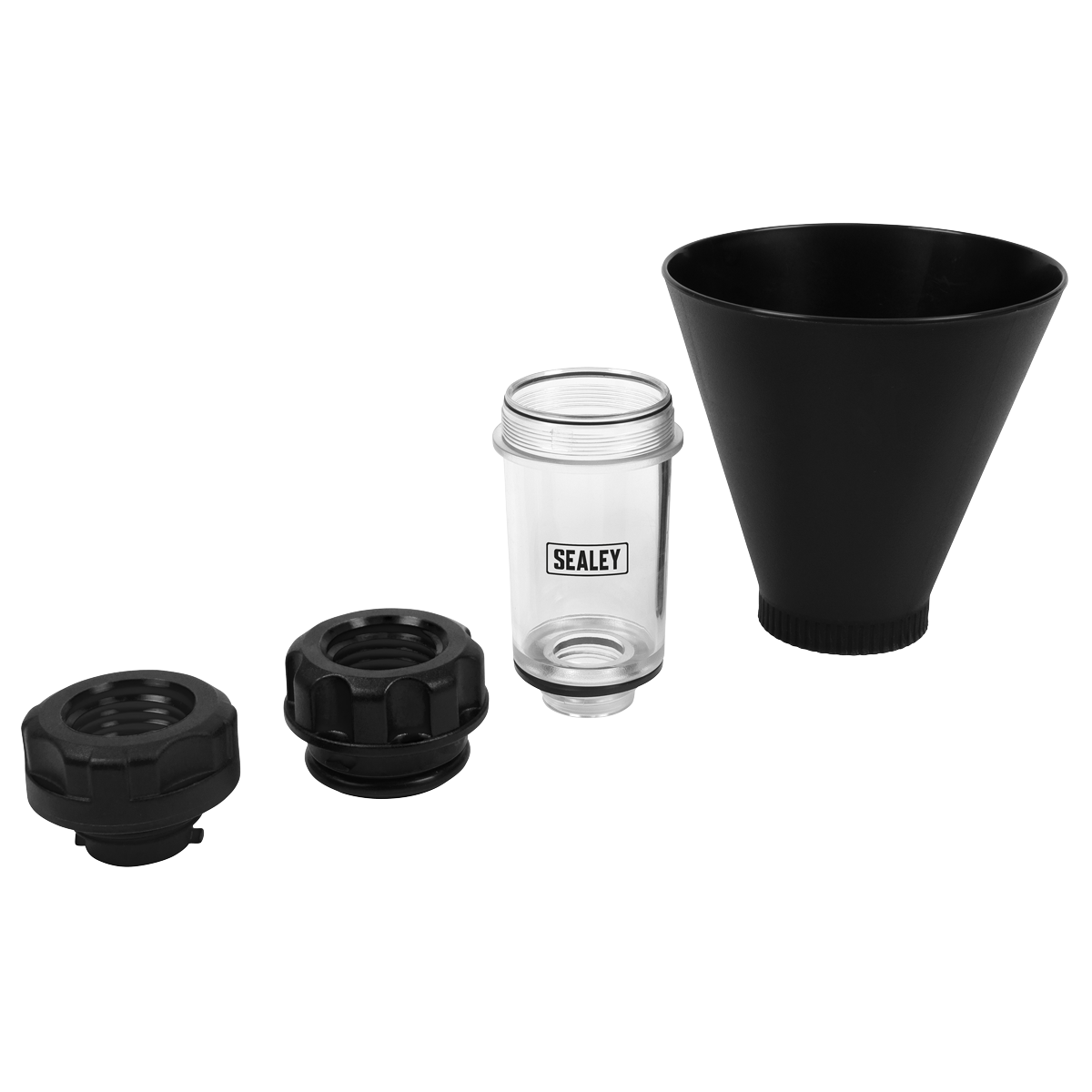 Sealey Engine Oil Funnel Set Engine Filler 4 Pieces Fits Renault Nissan VS7102