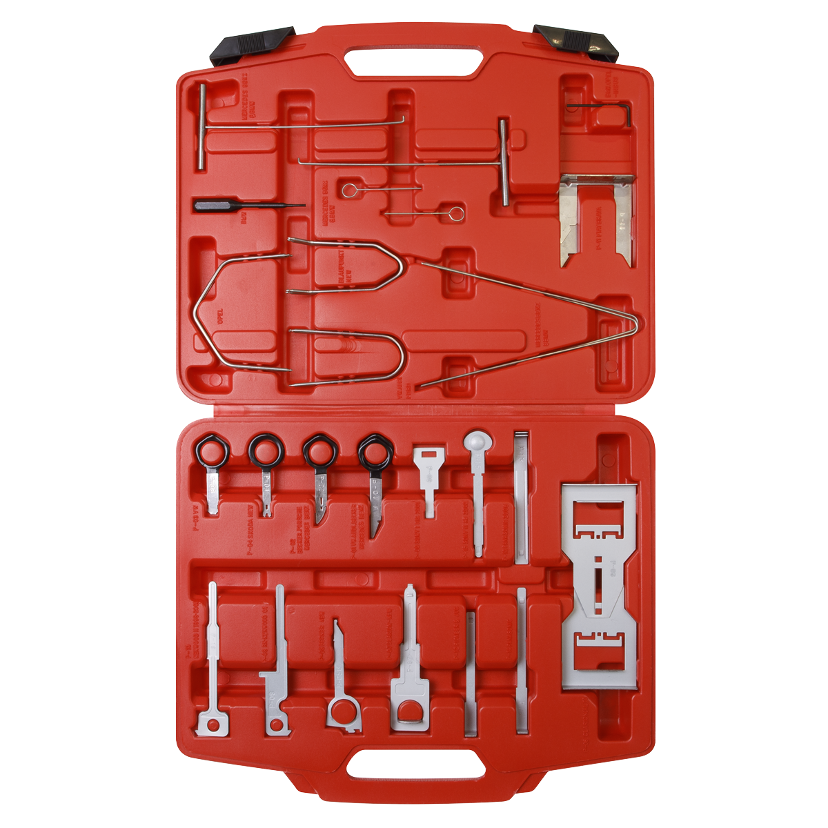 Sealey Radio Release Tool Kit 46 Pieces For Audi Becker Blaupunkt BMW VS8047