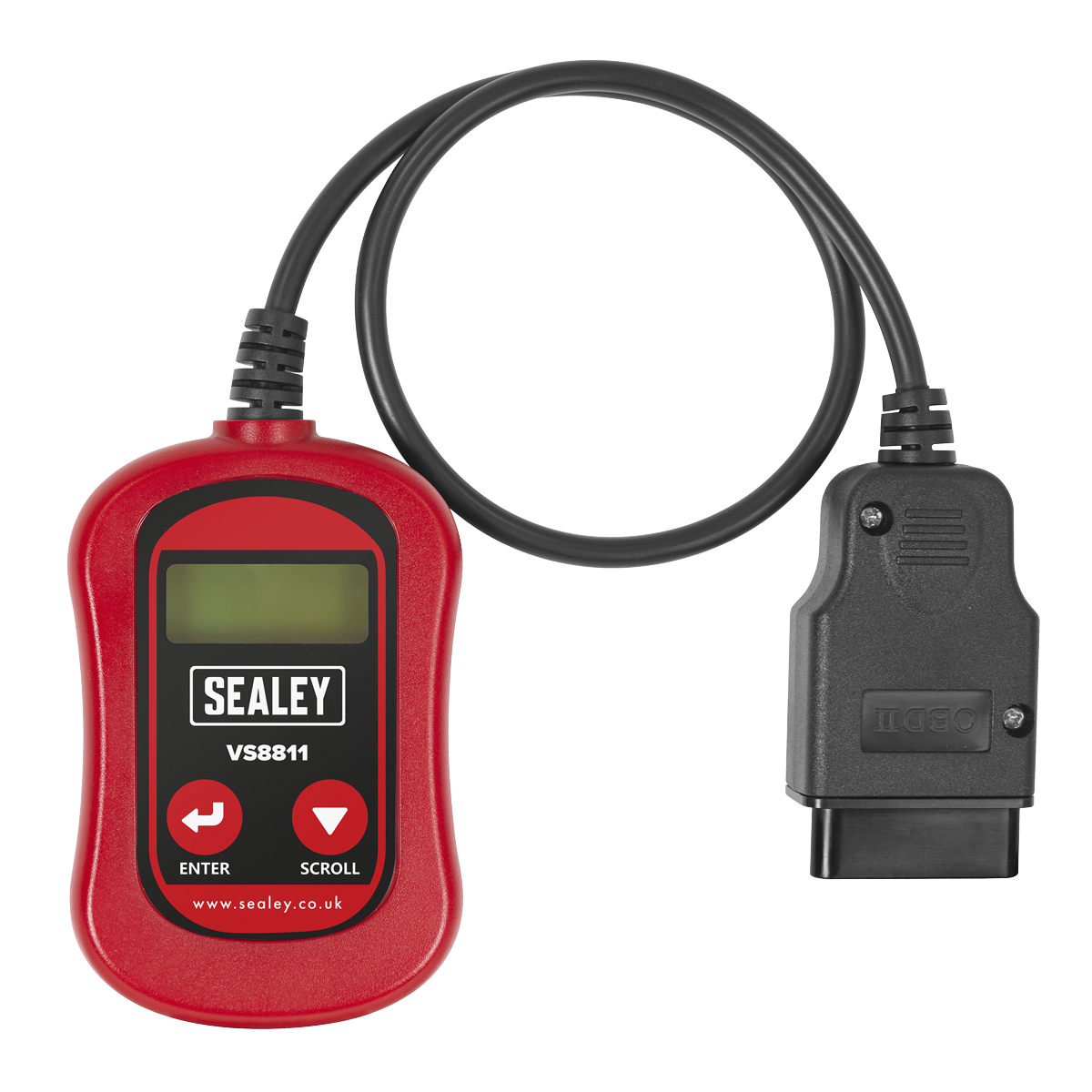 Sealey OBDII/EOBD Code Reader Can Enabled Diagnostic Tool Diesel & Petrol S8811