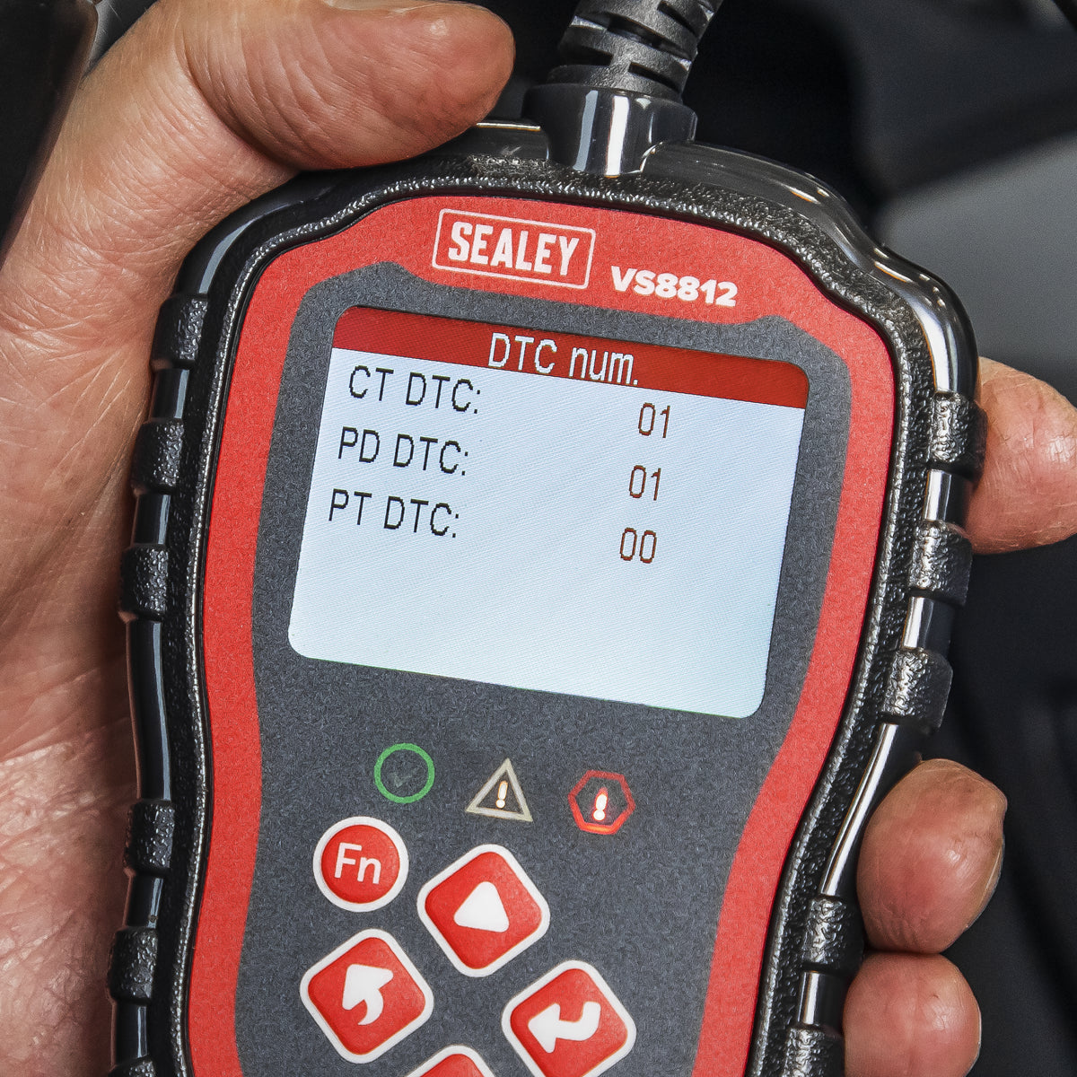Sealey EOBD Code Reader Live Data Tests Vehicle Charging Cranking Systems VS8812