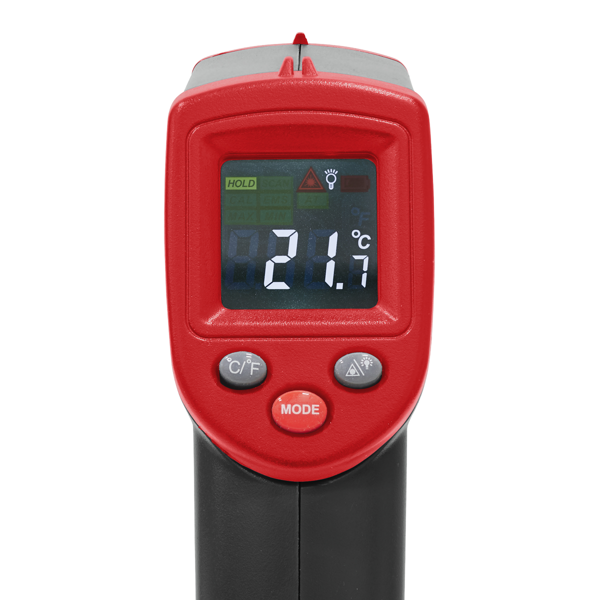 Sealey Infrared Laser Pointer Digital Thermometer 12:1 -50°C To +400°C VS900
