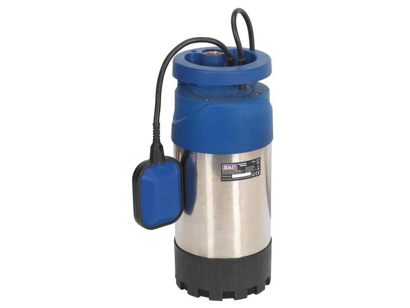 Sealey Submersible Stainless Water Pump Automatic 92L/min 40m Head 230V WPS92A