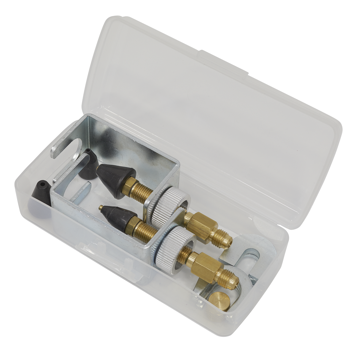 Sealey Air Conditioning AC Pressure Test Connector Kit 13 Pieces VSAC135