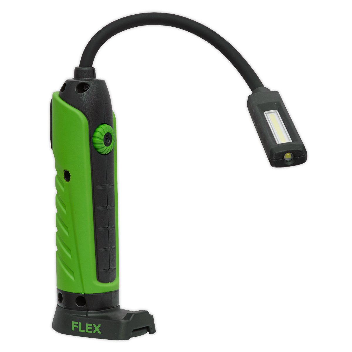 Sealey Flexi Rechargeable Green Inspection Lamp Li Ion 1 COB 1 LED LEDFLEXG