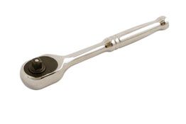 LASER 0038 Reversible Ratchet 1/4" Drive Quick Release Chrome Vanadium 24 Teeth