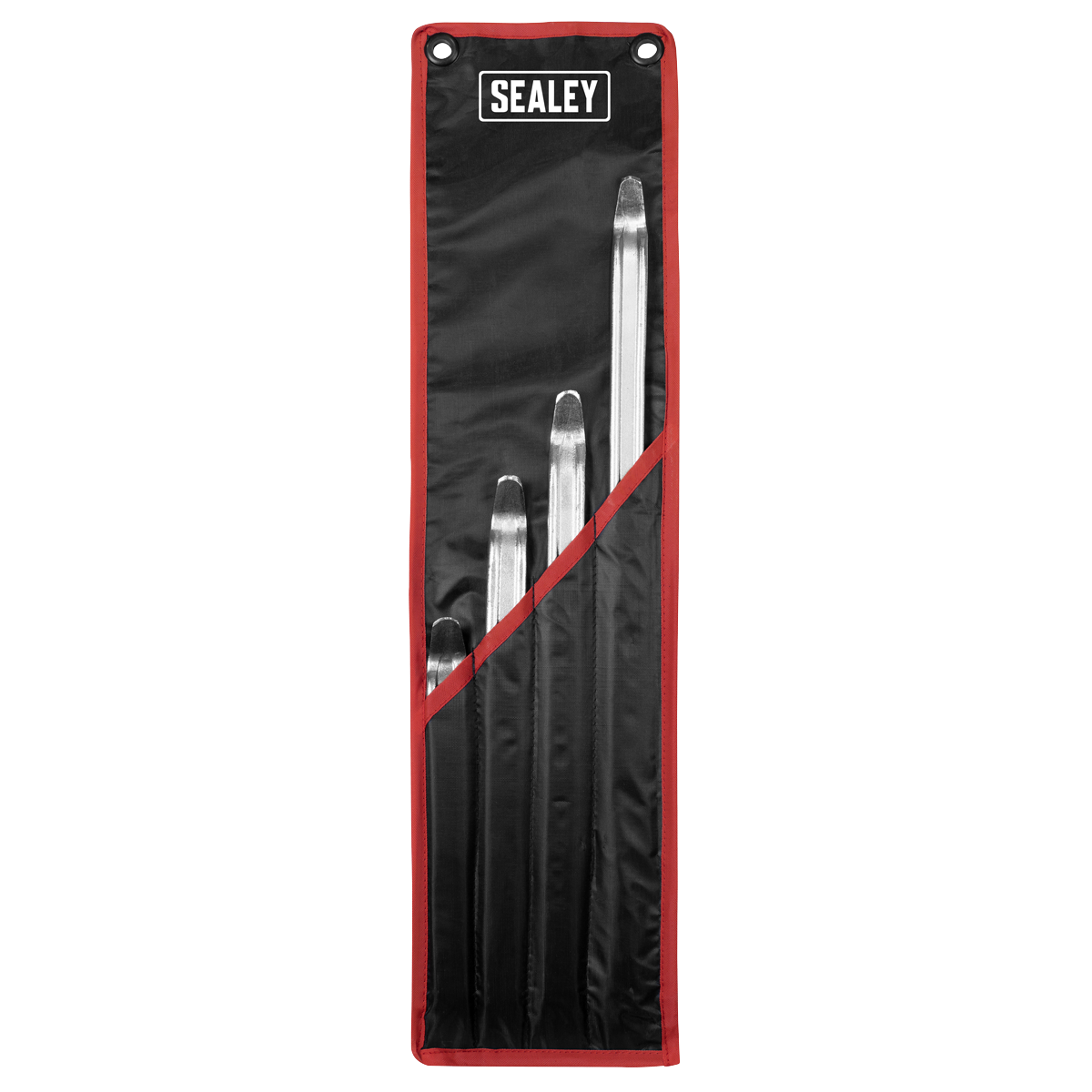 Sealey Tyre Lever Set 4 Pieces Carbon Steel With Hardened Tempered Ends VSTL3456