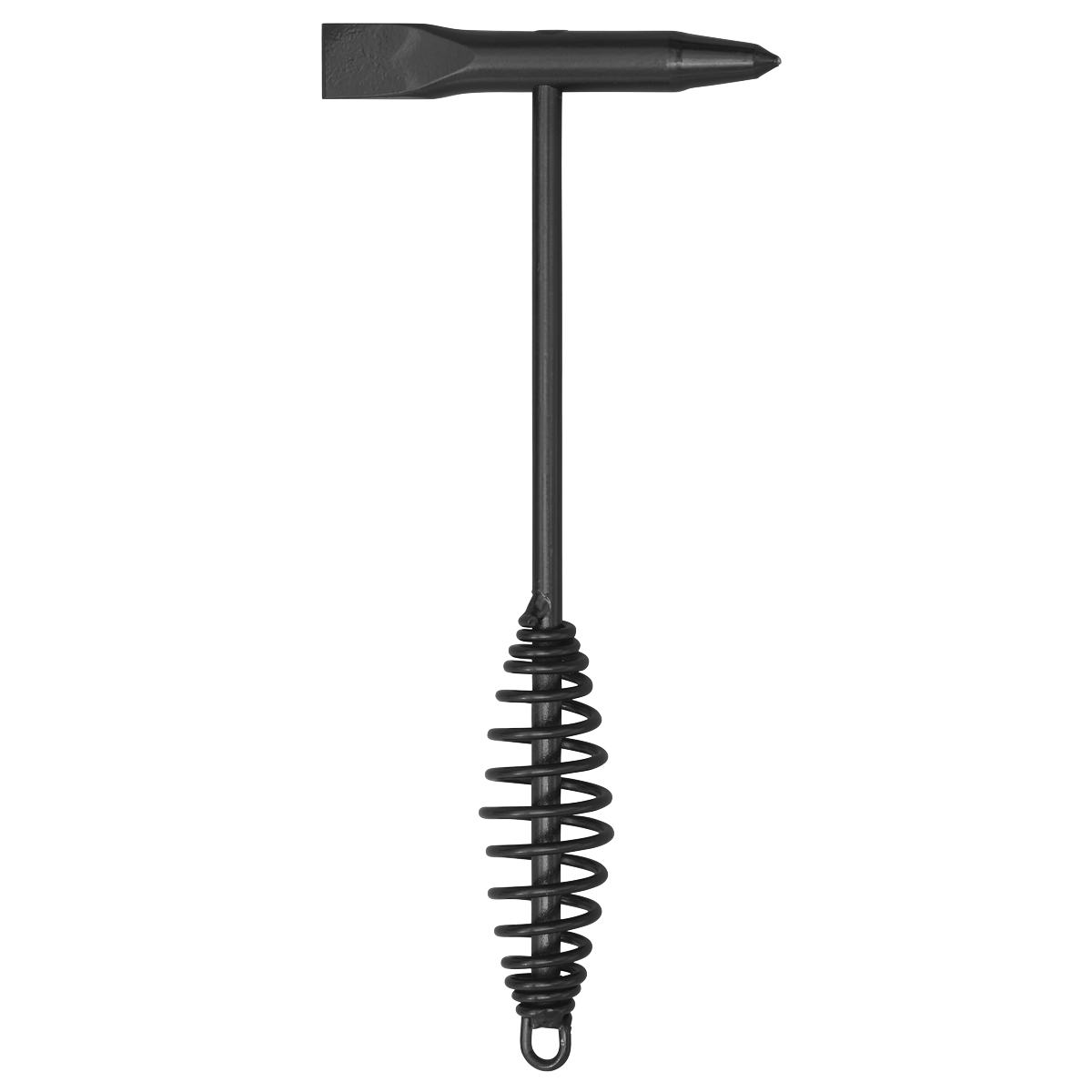 Sealey Welding Chipping Hammer With Chisel Face & Sprung Handle Pointed End