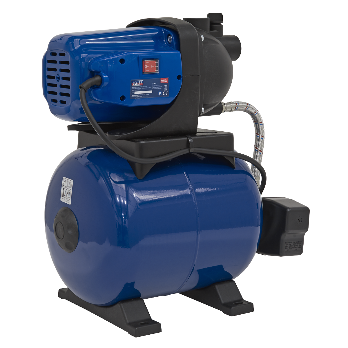 Sealey Surface Mounting Booster Pump 50L/min 230V 600W Outlet OD 1" BSP WPB050