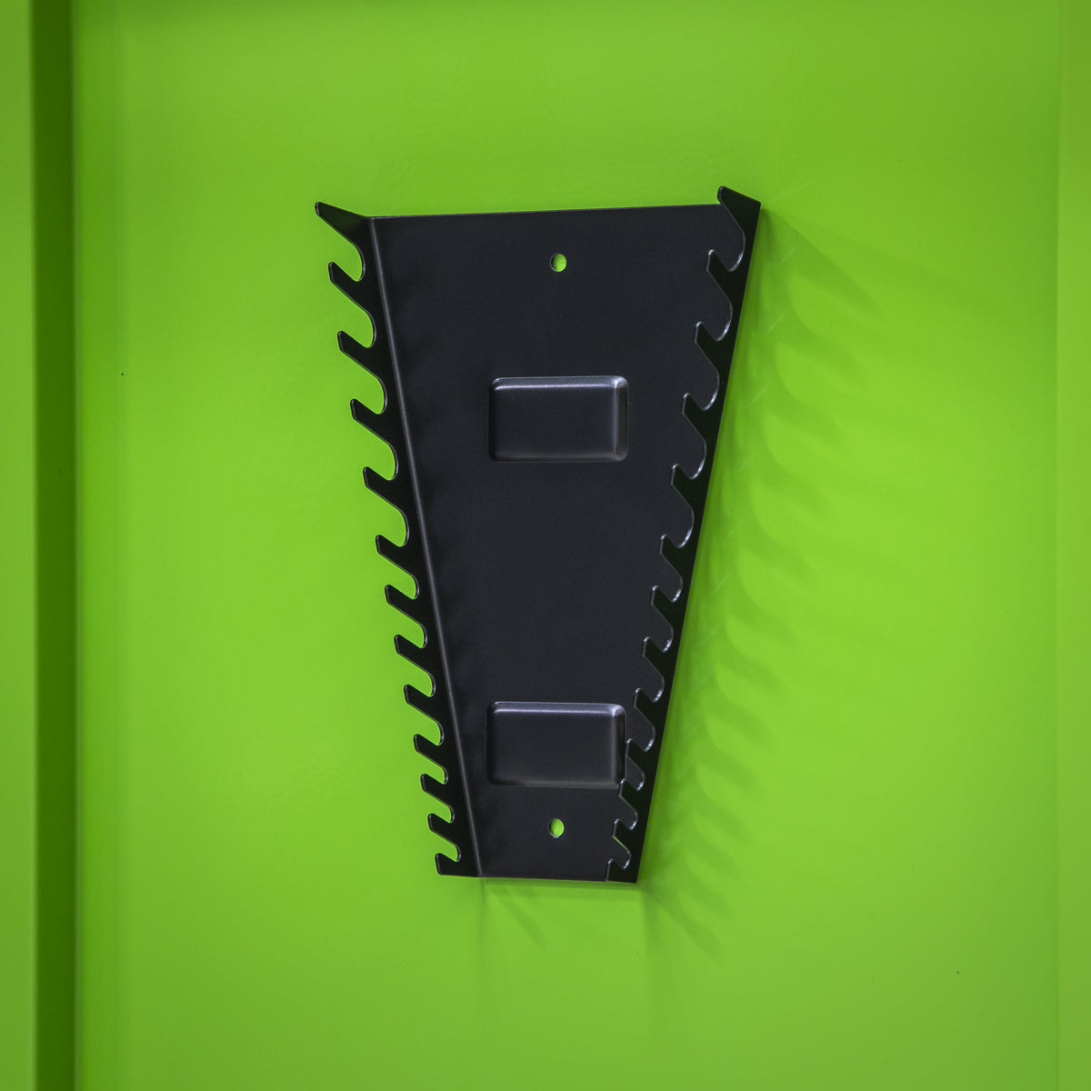 Sealey Spanner Rack Magnetic Capacity 12 Spanners Wall Mauntable Black WR03