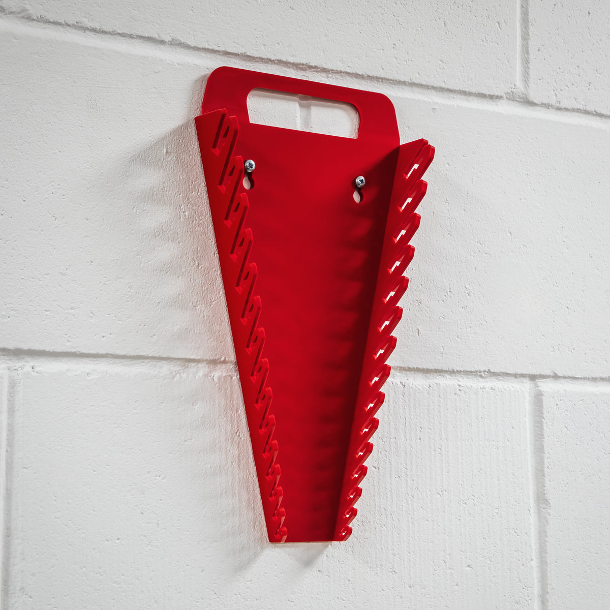 Sealey Premier Spanner Rack 15 Capacity Red Hand Tool Storage Garage WR08