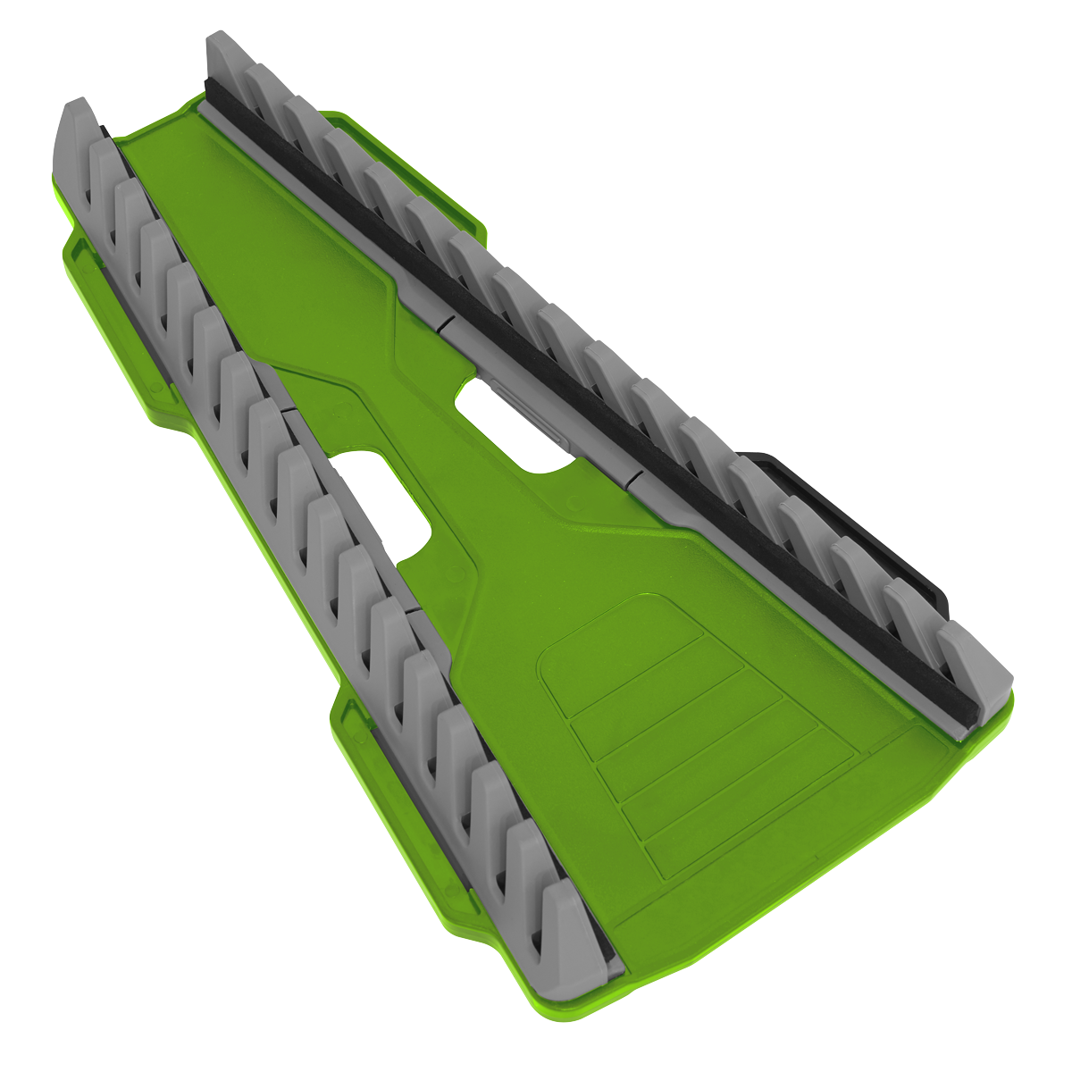 Sealey Reversible Spanner Rack With Quick Change Design 16Pc Hi-Vis Green WR11HV