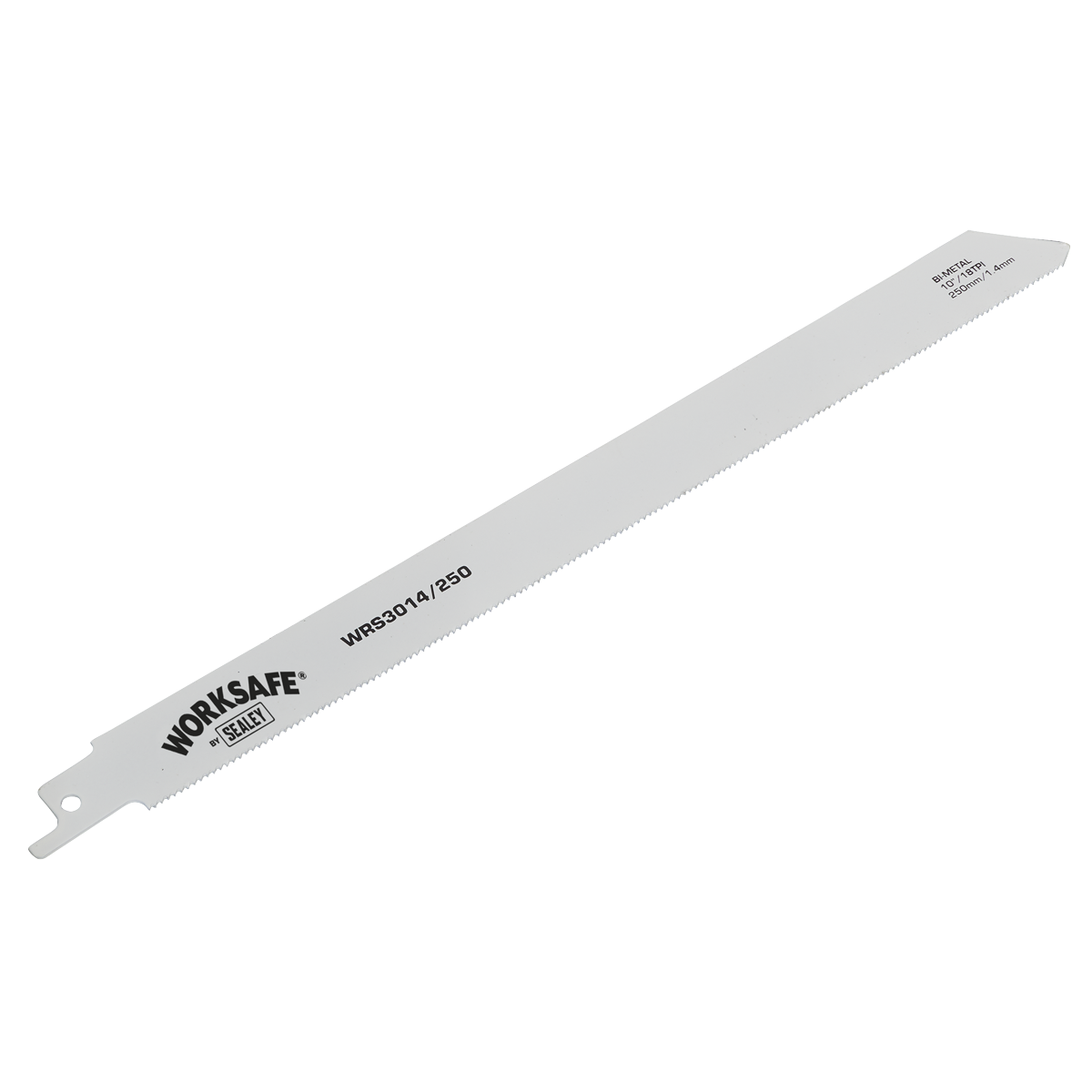 Sealey Reciprocating Saw Blade Metal 250mm 18 TPI - Pack of 5 WRS3014/250