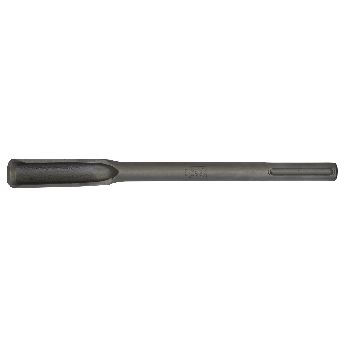 Sealey Hollow Gouge 18 x 450mm SDS MAX Power Tool Accessory - Black X1G