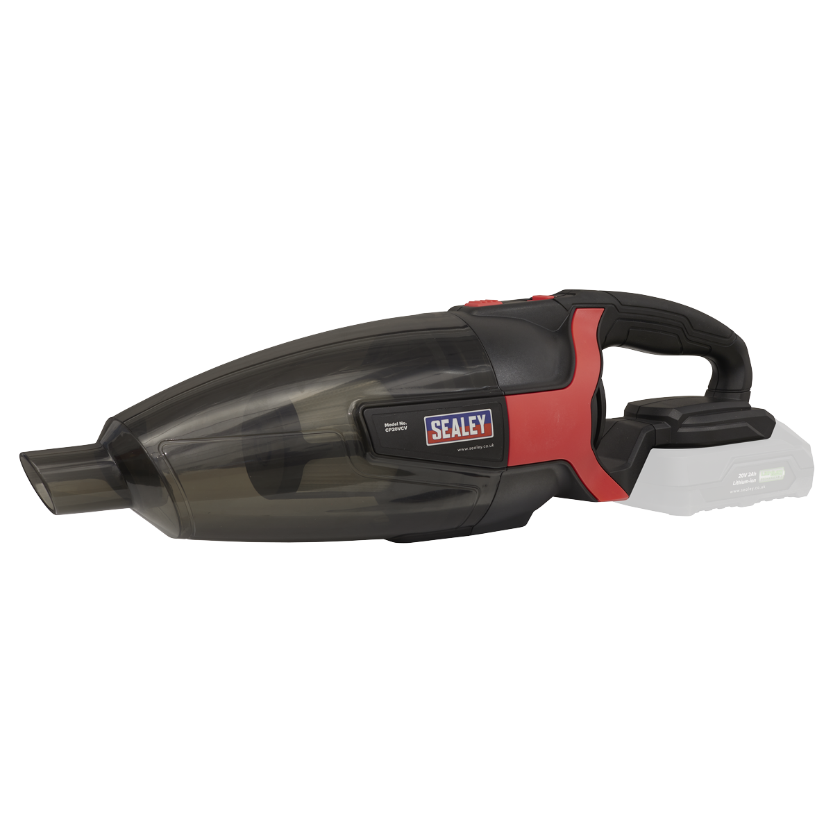 Sealey Cordless Handheld Vacuum Cleaner 650mL Lightweight 20V Body Only CP20VCV