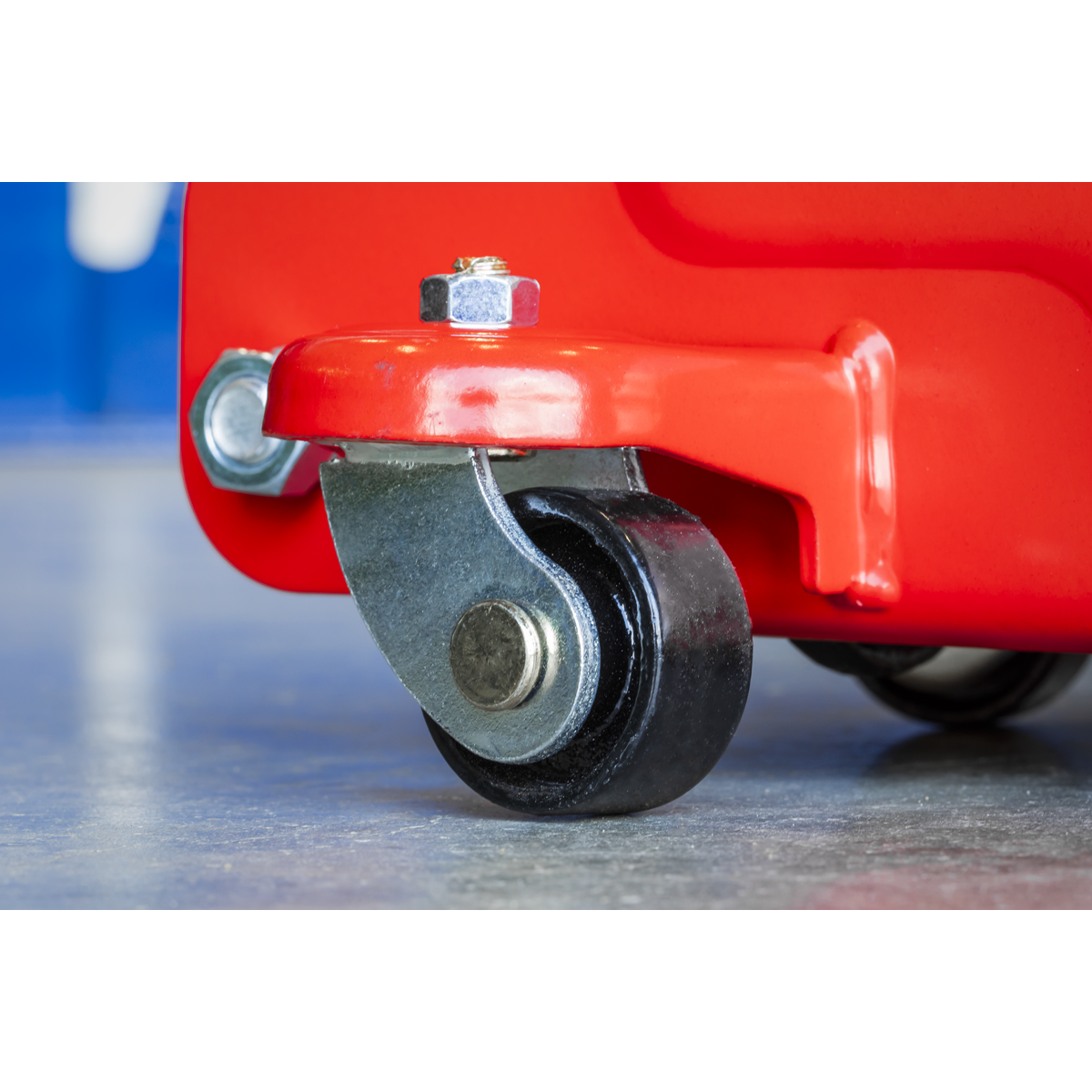 Sealey Trolley Jack 1.5 Tonne Short Chassis One-Piece Pumping Handle 1015CX