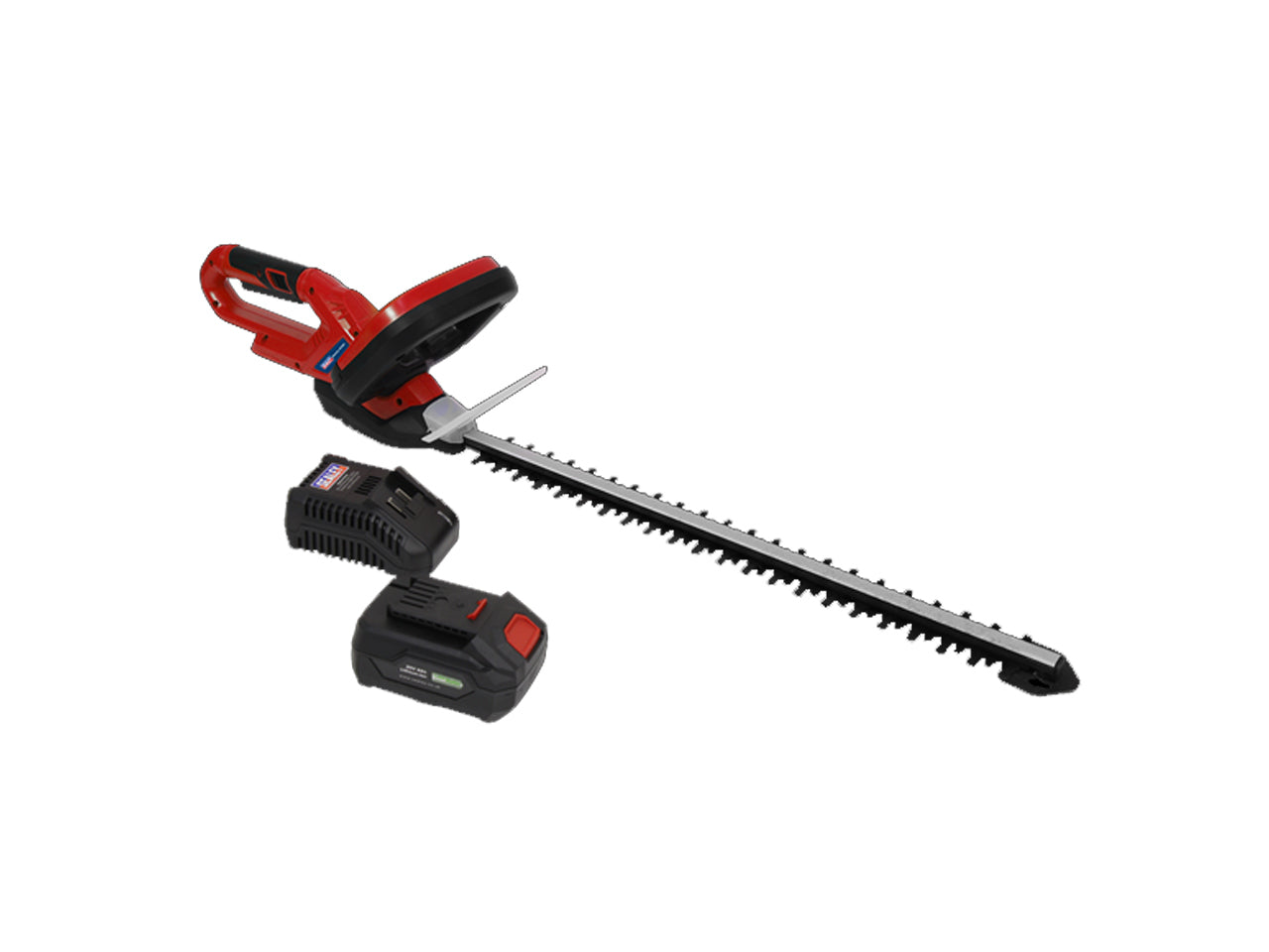 Sealey 20V SV20 Series Cordless Hedge Trimmer 4Ah Battery & Charger CHT20VCOMBO4