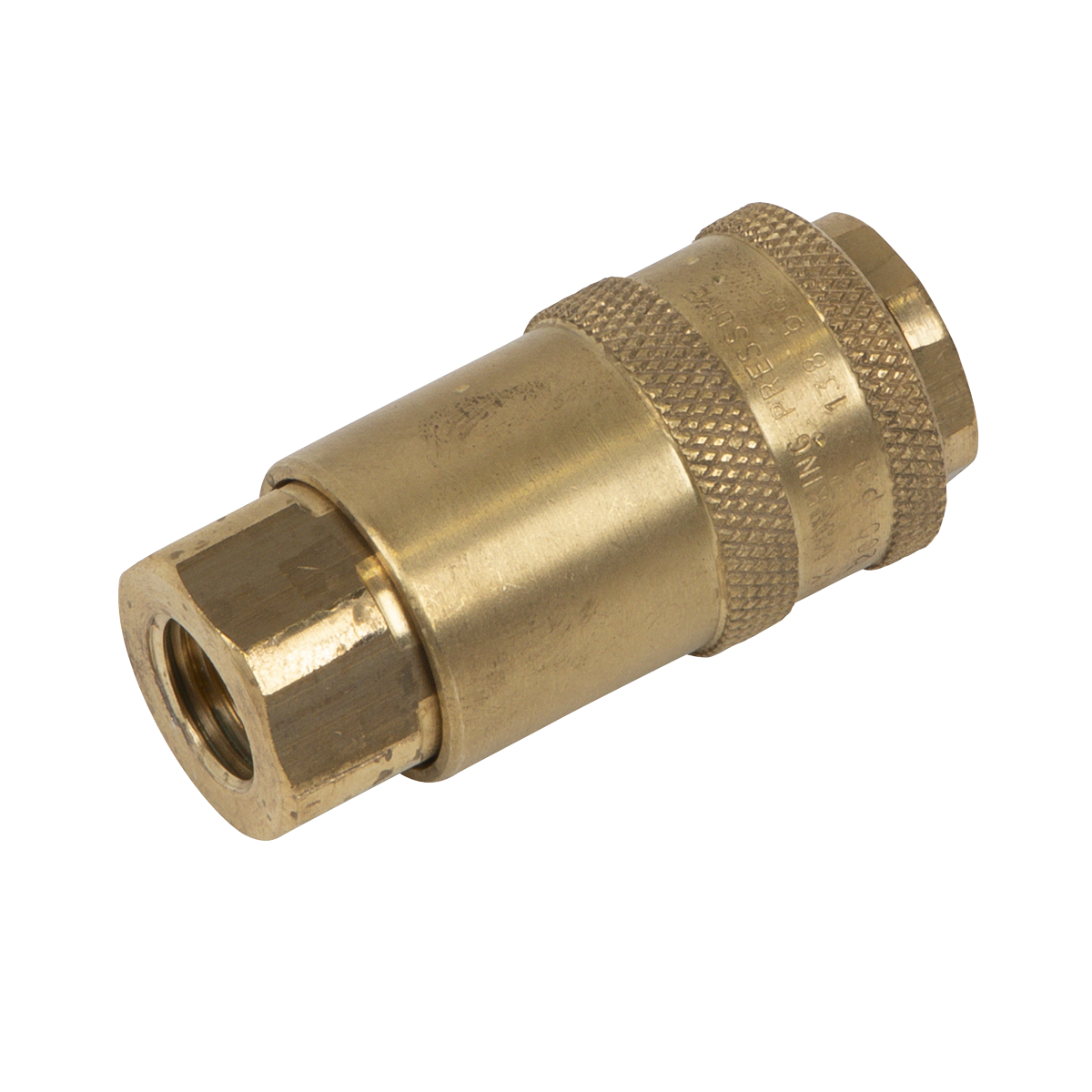 PCL Non-Corrodible Coupling Body Female 1/4" BSP Brass High Pressure AC90